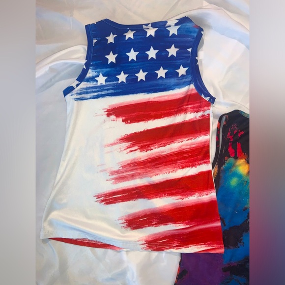 Combo - 2 print tank mini bundle - sz Med. Good condition - Picture 5 of 8